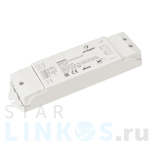 Купить Диммер Arlight Smart-D21-Dim-Push-Suf 032981 за 3 678 руб. в Туле Купить с доставкой Диммер Arlight Smart-D21-Dim-Push-Suf 032981 в Туле