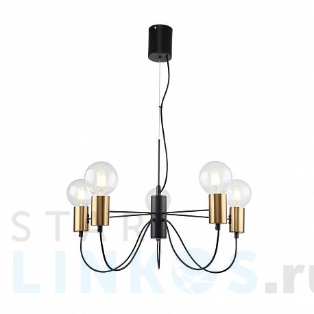 Купить Подвесная люстра F-Promo Edisson 2990-5P за 9 800 руб. в Туле фото 2 Купить с доставкой Подвесная люстра F-Promo Edisson 2990-5P в Туле фото 2