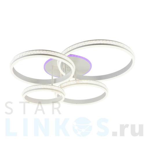 Купить Потолочная светодиодная люстра Profit Light 6004/4 WHT за 19 244 руб. в Туле Купить с доставкой Потолочная светодиодная люстра Profit Light 6004/4 WHT в Туле