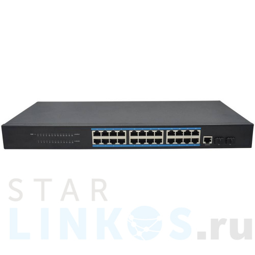 Купить с доставкой Управляемый 24-портовый коммутатор Gigabit Ethernet Osnovo SW-72402/L2 в Туле