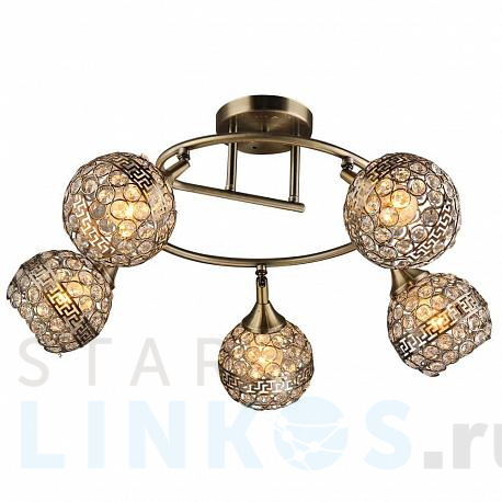 Купить Потолочная люстра Hiper Toledo H129-5 за 9 256 руб. в Туле фото 2 Купить с доставкой Потолочная люстра Hiper Toledo H129-5 в Туле фото 2