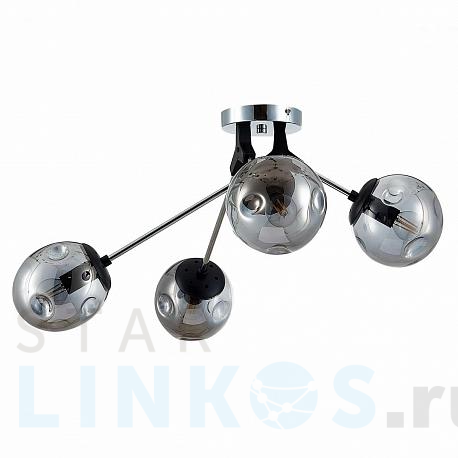 Купить Потолочная люстра Evoluce Marea SLE106002-04 за 8 910 руб. в Туле фото 2 Купить с доставкой Потолочная люстра Evoluce Marea SLE106002-04 в Туле фото 2