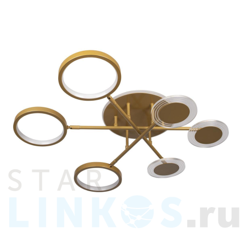 Купить Потолочная светодиодная люстра Loft IT Megan 10164S Gold за 13 560 руб. в Туле Купить с доставкой Потолочная светодиодная люстра Loft IT Megan 10164S Gold в Туле