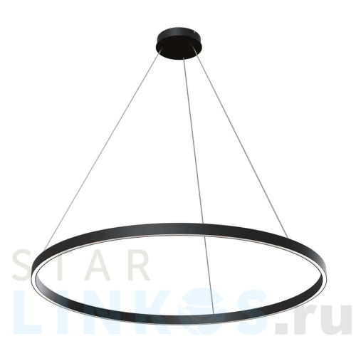 Купить Подвесной светодиодный светильник Maytoni Rim MOD058PL-L54B4K за 28 990 руб. в Туле Купить с доставкой Подвесной светодиодный светильник Maytoni Rim MOD058PL-L54B4K в Туле