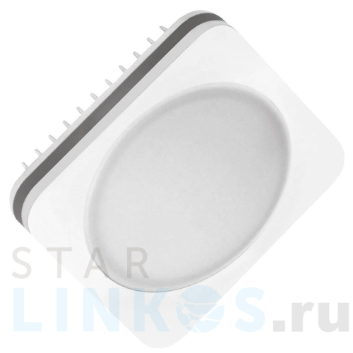 Купить с доставкой Встраиваемый светодиодный светильник Arlight LTD-80x80SOL-5W Day White 4000K 017633 в Туле