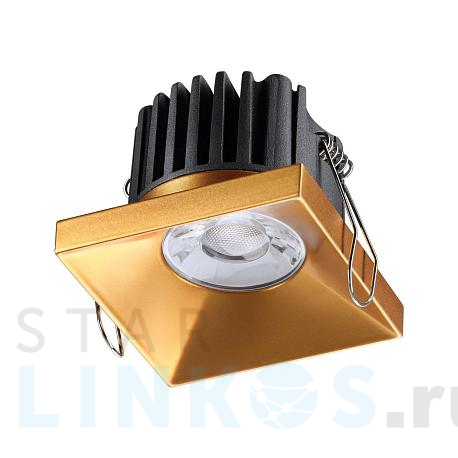 Купить Встраиваемый светодиодный светильник Novotech Spot Metis 358484 за 1 200 руб. в Туле фото 2 Купить с доставкой Встраиваемый светодиодный светильник Novotech Spot Metis 358484 в Туле фото 2