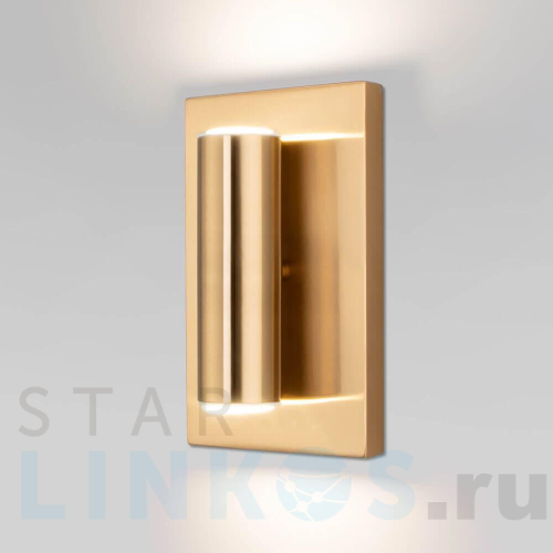 Купить Настенный светильник Eurosvet 70142/2 латунь за 5 410 руб. в Туле Купить с доставкой Настенный светильник Eurosvet 70142/2 латунь в Туле