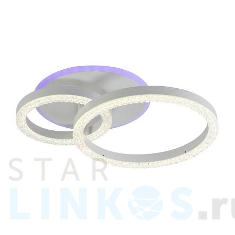 Купить Потолочная светодиодная люстра Profit Light 5895/2 WHT за 4 675 руб. в Туле фото 2 Купить с доставкой Потолочная светодиодная люстра Profit Light 5895/2 WHT в Туле фото 2