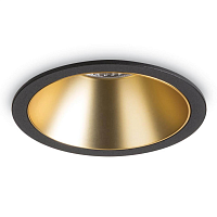 Купить Встраиваемый светодиодный светильник Ideal Lux Game Round Bk Gd 192345 в Туле