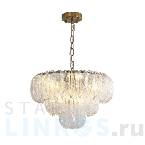 Купить Подвесная люстра Indigo Dalia 12034/11P Brass V000374 за 73 900 руб. в Туле Купить с доставкой Подвесная люстра Indigo Dalia 12034/11P Brass V000374 в Туле