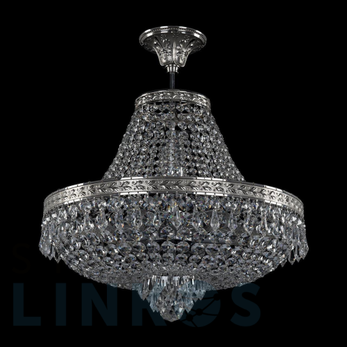 Купить Потолочная люстра Bohemia Ivele 19271/H1/45IV Ni за 48 044 руб. в Туле Купить с доставкой Потолочная люстра Bohemia Ivele 19271/H1/45IV Ni в Туле