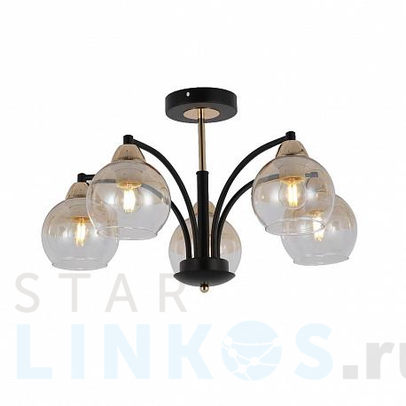 Купить Потолочная люстра Hiper Brum H178-5 за 7 016 руб. в Туле фото 2 Купить с доставкой Потолочная люстра Hiper Brum H178-5 в Туле фото 2