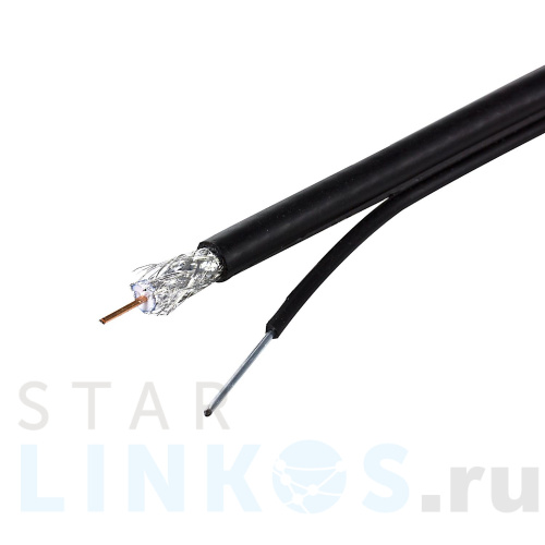 Купить Кабель коаксиальный RG-11ST CADENA чёрный за 47.50 руб. в Туле Купить с доставкой Кабель коаксиальный RG-11ST CADENA чёрный в Туле
