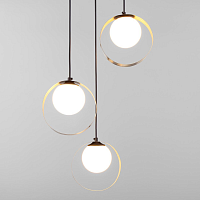 Купить Подвесная люстра Eurosvet Dublin 50205/3 черный/бронза в Туле