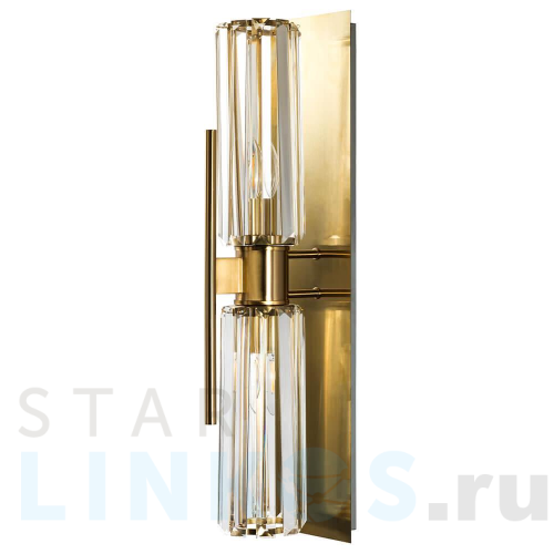 Купить с доставкой Бра Crystal Lux Magdolina AP2 Bronze/Transparente в Туле