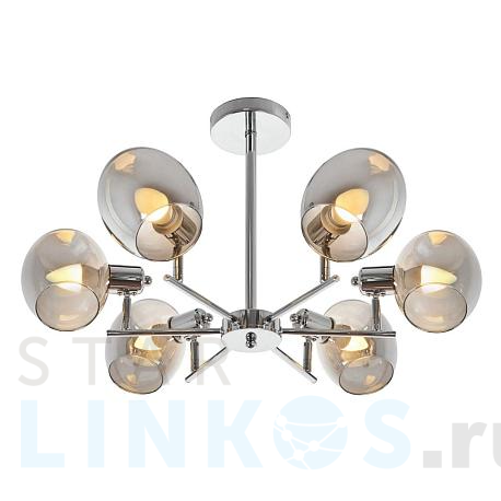 Купить Потолочная люстра MyFar Diana MR1641-6C за 8 995 руб. в Туле фото 2 Купить с доставкой Потолочная люстра MyFar Diana MR1641-6C в Туле фото 2