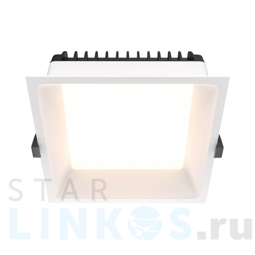 Купить с доставкой Встраиваемый светодиодный светильник Maytoni Technical Okno DL056-18W3K-W в Туле