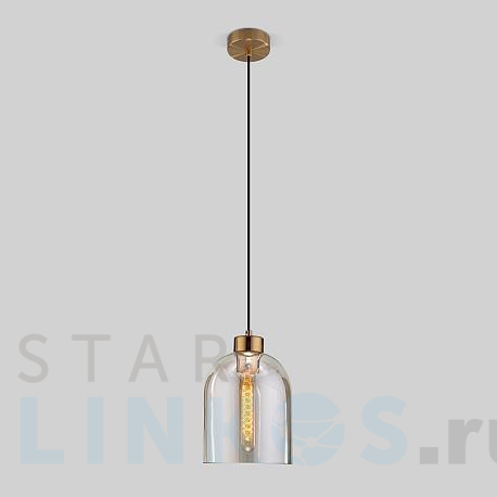 Купить Подвесной светильник Eurosvet Tandem 50119/1 латунь за 6 490 руб. в Туле фото 2 Купить с доставкой Подвесной светильник Eurosvet Tandem 50119/1 латунь в Туле фото 2