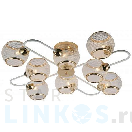 Купить Потолочная люстра Rivoli Mortifera 3130-308 Б0054887 за 13 246 руб. в Туле фото 2 Купить с доставкой Потолочная люстра Rivoli Mortifera 3130-308 Б0054887 в Туле фото 2