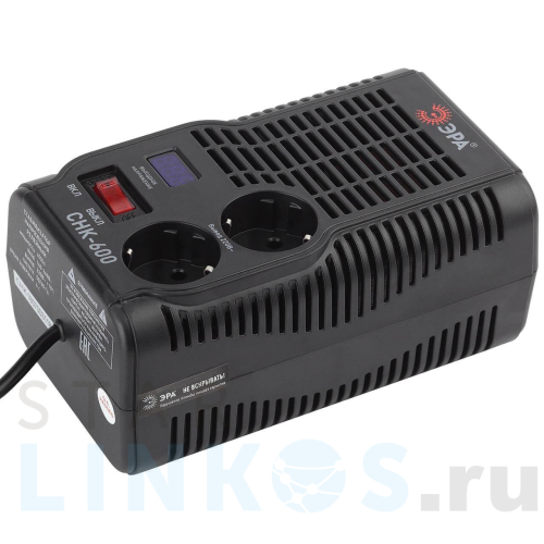 Купить Стабилизатор напряжения ЭРА СНК-600 Б0032468 за 3 874 руб. в Туле Купить с доставкой Стабилизатор напряжения ЭРА СНК-600 Б0032468 в Туле
