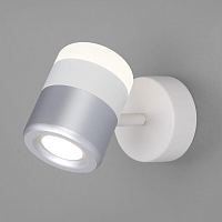 Купить Настенный светодиодный светильник Eurosvet 20165/1 LED белый/серебро в Туле