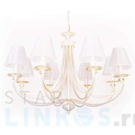 Купить Подвесная люстра Abrasax Josephine 3007/8(creampearl) за 26 570 руб. в Туле фото 2 Купить с доставкой Подвесная люстра Abrasax Josephine 3007/8(creampearl) в Туле фото 2