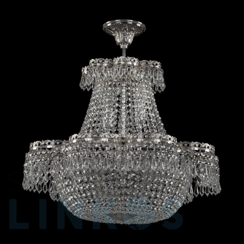 Купить Потолочная люстра Bohemia Ivele 19311/H1/55JB Ni за 62 471 руб. в Туле Купить с доставкой Потолочная люстра Bohemia Ivele 19311/H1/55JB Ni в Туле