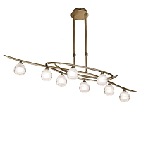 Купить Подвесная люстра Mantra Loop Antique Brass 1820 в Туле