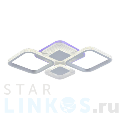 Купить Потолочная светодиодная люстра Profit Light 5886/4B WHT за 6 341 руб. в Туле Купить с доставкой Потолочная светодиодная люстра Profit Light 5886/4B WHT в Туле