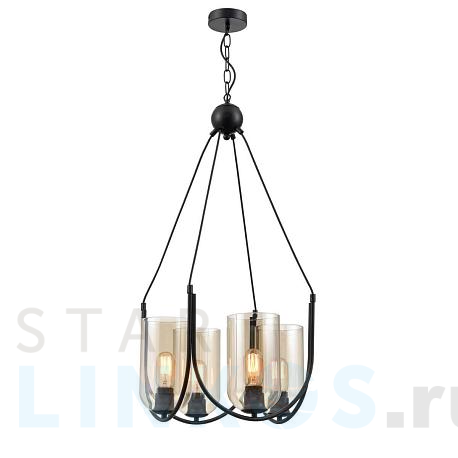 Купить Подвесная люстра Vele Luce Fiamma VL5812P04 за 14 750 руб. в Туле фото 2 Купить с доставкой Подвесная люстра Vele Luce Fiamma VL5812P04 в Туле фото 2