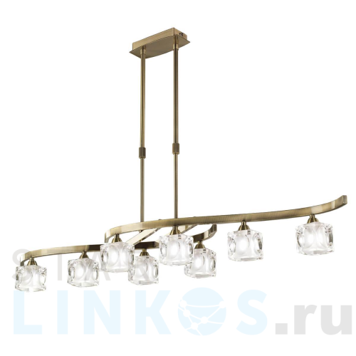 Купить с доставкой Подвесная люстра Mantra Cuadrax 0996 в Туле