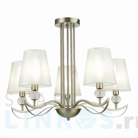 Купить Подвесная люстра Evoluce Bergamo SLE111203-05 за 15 280 руб. в Туле фото 2 Купить с доставкой Подвесная люстра Evoluce Bergamo SLE111203-05 в Туле фото 2