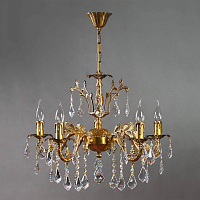 Купить Подвесная люстра Ambiente Granada 2118/5 AB Leaf Crystal в Туле