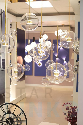 Купить с доставкой Подвесной светодиодный светильник Odeon Light L-vision Bubbles 4640/12LB в Туле фото 4