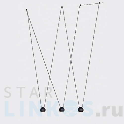 Купить с доставкой Подвесной светодиодный светильник Italline IT03-1425 black в Туле