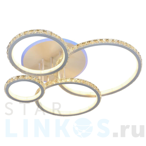 Купить с доставкой Потолочная светодиодная люстра Profit Light 8052/4 WHT в Туле