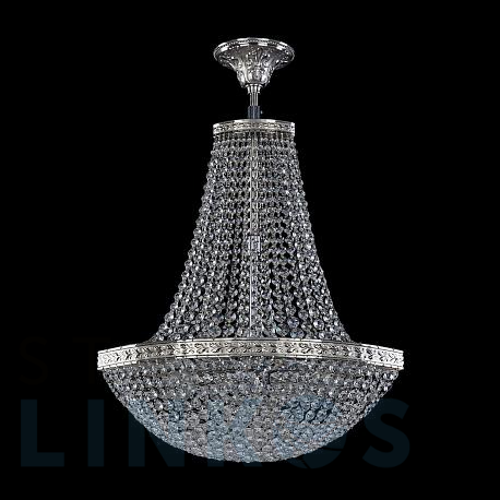 Купить Подвесная люстра Bohemia Ivele 19323/H2/45IV Ni за 31 359 руб. в Туле фото 2 Купить с доставкой Подвесная люстра Bohemia Ivele 19323/H2/45IV Ni в Туле фото 2