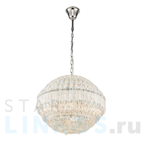 Купить Подвесной светильник iLamp Manhattan 103D-10 Nickel за 305 390 руб. в Туле Купить с доставкой Подвесной светильник iLamp Manhattan 103D-10 Nickel в Туле