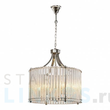 Купить Подвесная люстра iLamp Manhattan P2554-6 NIC за 55 390 руб. в Туле фото 2 Купить с доставкой Подвесная люстра iLamp Manhattan P2554-6 NIC в Туле фото 2