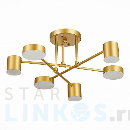 Купить Потолочная светодиодная люстра Evoluce Nobel SLE201022-06 за 17 470 руб. в Туле фото 2 Купить с доставкой Потолочная светодиодная люстра Evoluce Nobel SLE201022-06 в Туле фото 2