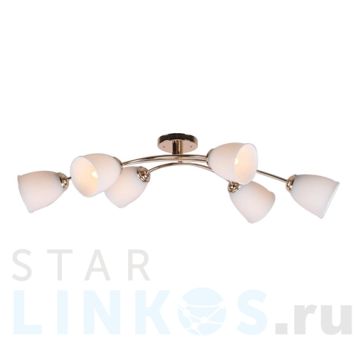 Купить Потолочная люстра IMEX MD.0537-6-S FGD за 5 652 руб. в Туле Купить с доставкой Потолочная люстра IMEX MD.0537-6-S FGD в Туле