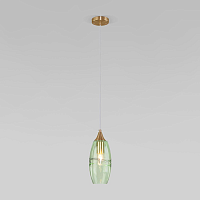 Купить Подвесной светильник Eurosvet Lotus 50222/1 зеленый в Туле