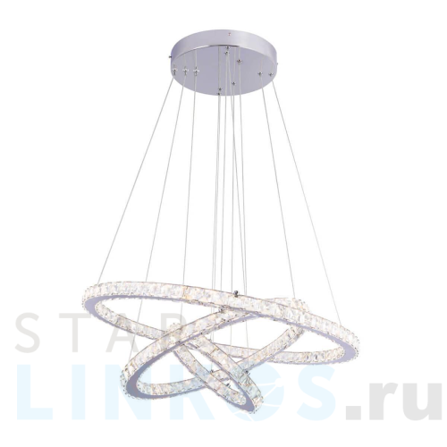 Купить Подвесная светодиодная люстра Globo Marilyn i 67037-76 за 147 600 руб. в Туле Купить с доставкой Подвесная светодиодная люстра Globo Marilyn i 67037-76 в Туле