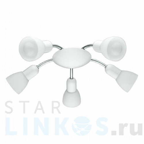 Купить Потолочная люстра Eglo Dakar 6 75305 за 2 190 руб. в Туле Купить с доставкой Потолочная люстра Eglo Dakar 6 75305 в Туле