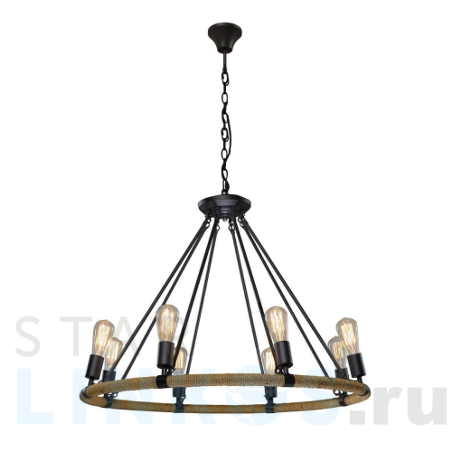 Купить с доставкой Подвесная люстра Loft IT Rope Filament Loft1861/8 в Туле