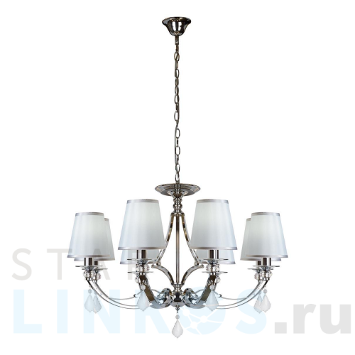 Купить Подвесная люстра iLamp Amadea RM5220/8CR за 39 090 руб. в Туле Купить с доставкой Подвесная люстра iLamp Amadea RM5220/8CR в Туле