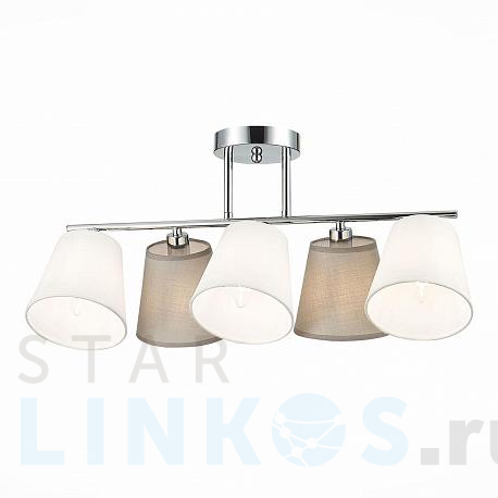 Купить Потолочная люстра Evoluce Prato SLE300402-05 за 8 350 руб. в Туле фото 2 Купить с доставкой Потолочная люстра Evoluce Prato SLE300402-05 в Туле фото 2