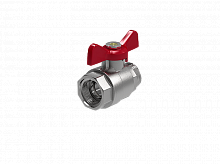 Купить Кран шаровый Royal Thermo Optimal 1" нар-вн, ручка-бабочка в Туле