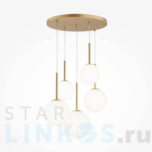 Купить Подвесная люстра Maytoni Basic form MOD321PL-05G1 за 42 790 руб. в Туле Купить с доставкой Подвесная люстра Maytoni Basic form MOD321PL-05G1 в Туле