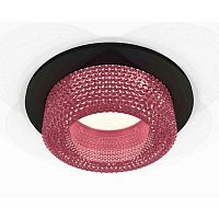 Купить Комплект встраиваемого светильника Ambrella light Techno Spot XC7622022 SBK/PI черный песок/розовый (C7622, N7193) в Туле